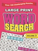 Large Print Word Search Part - 3